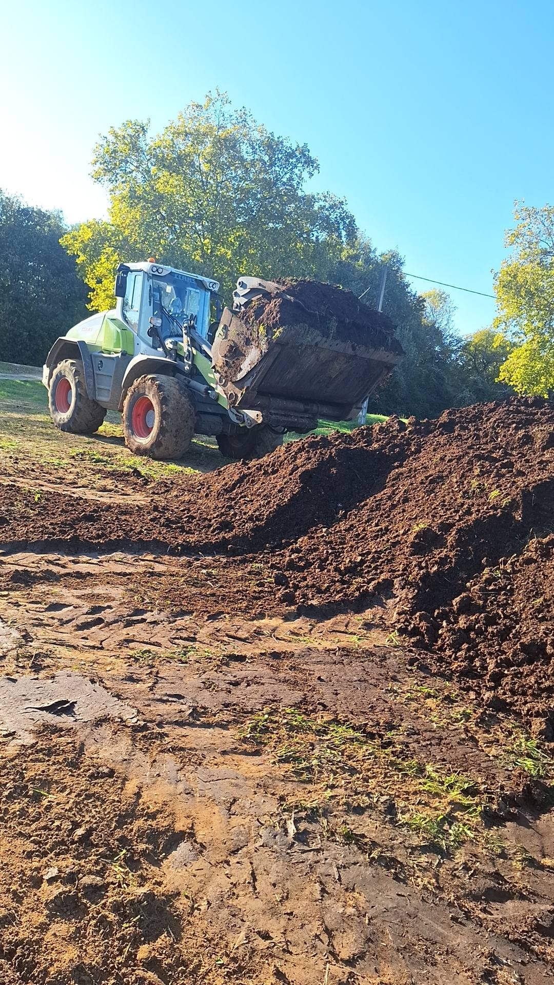 Travaux de décapage et fouille