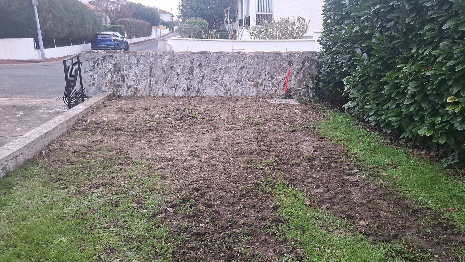 Préparation d’accès avant construction